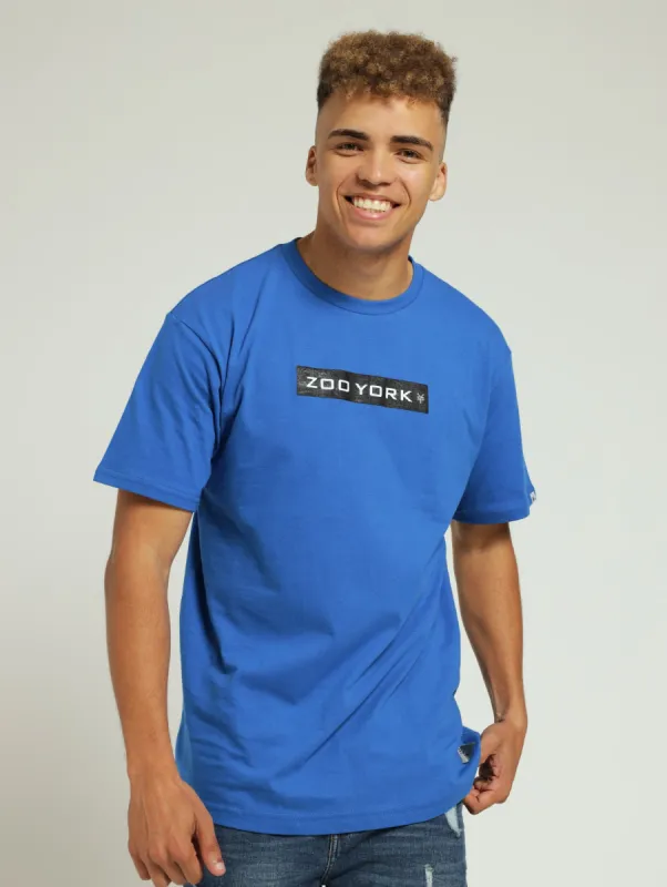 Chest Logo Tee - Blue sold by Edgars