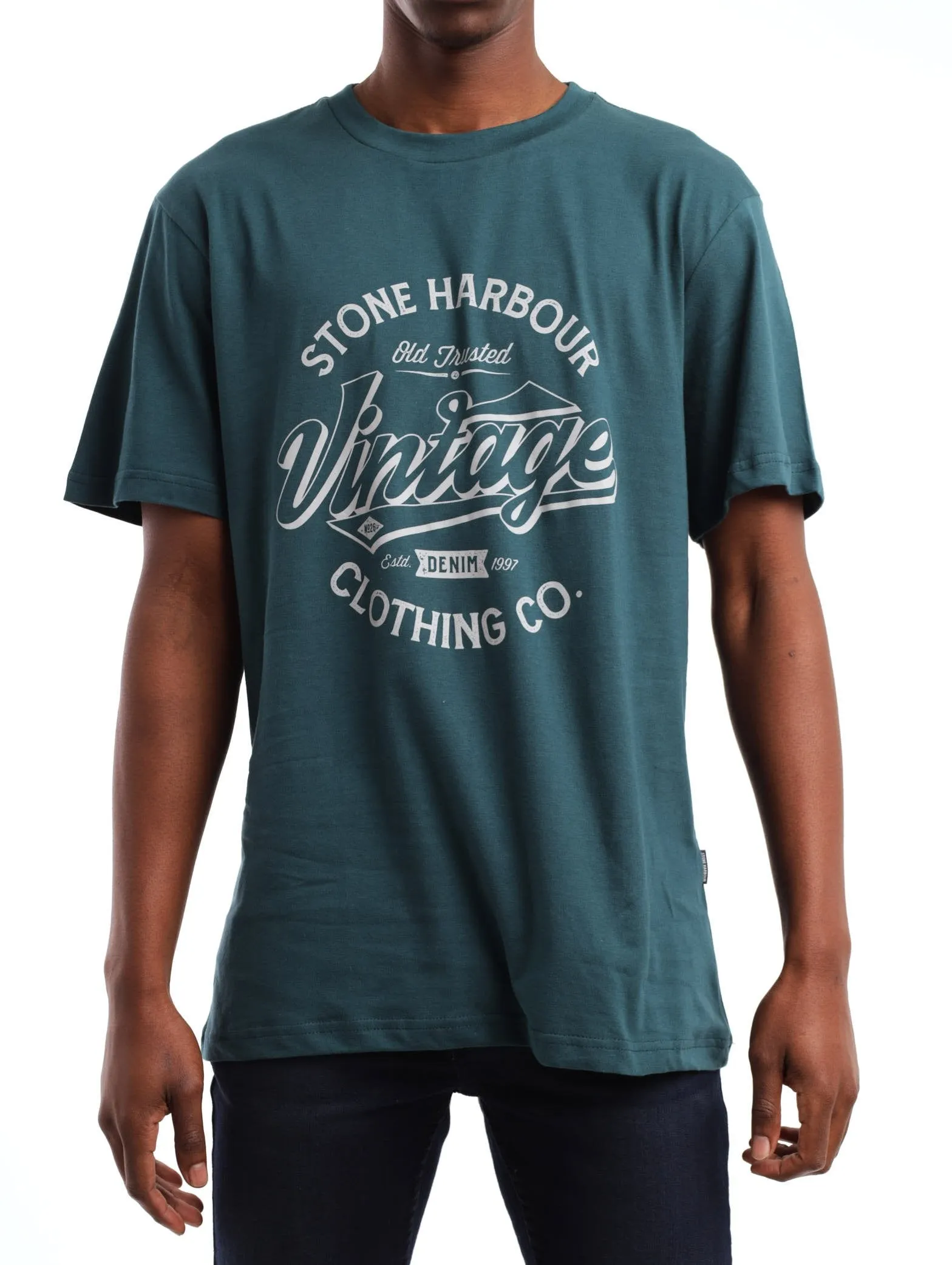 Men's Vintage Tee - Teal sold by Edgars