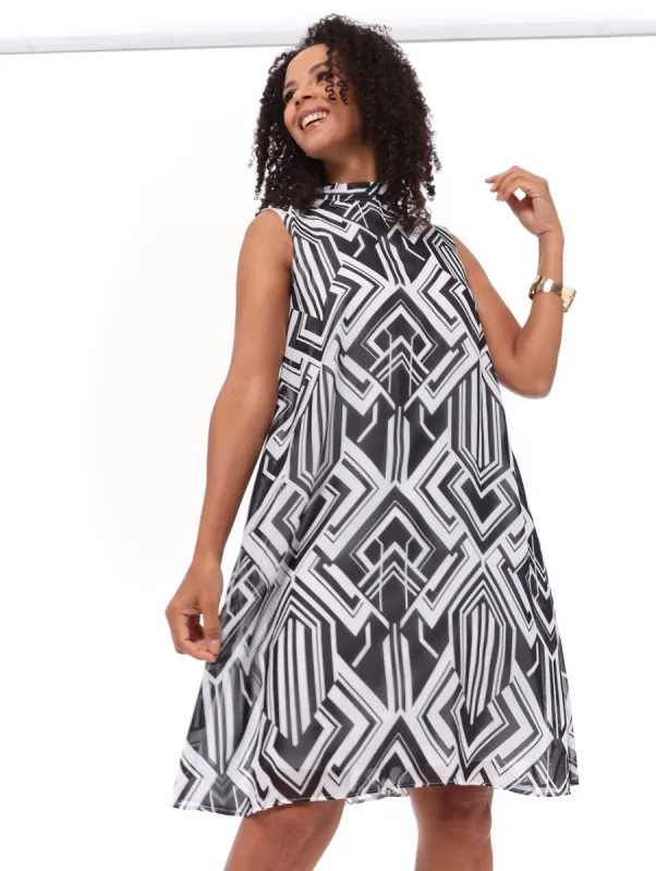 Ladies Swing Midi Dress sold by Edgars