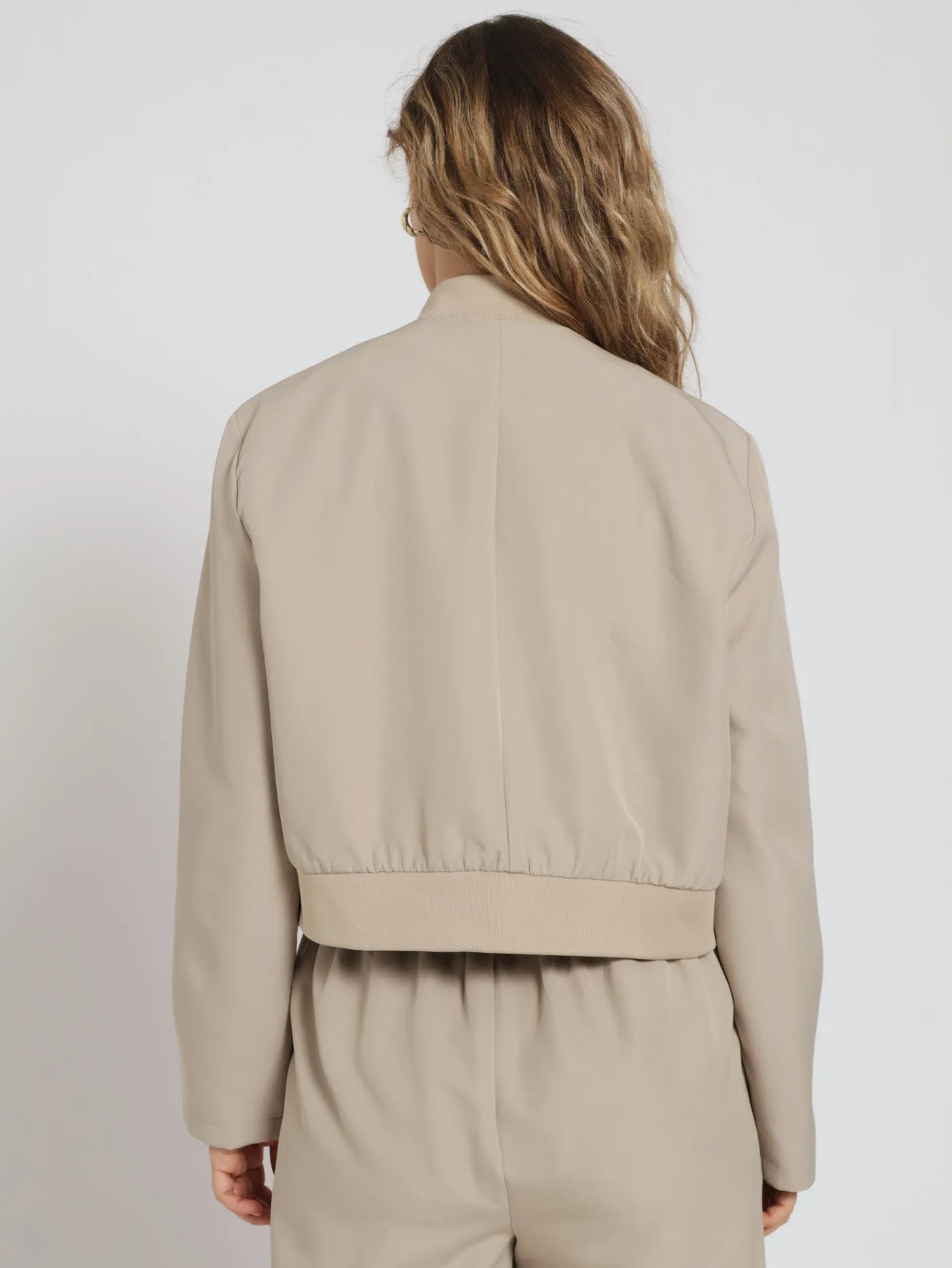Formal Bomber Jacket - Taupe sold by Edgars product image thumbnail 3