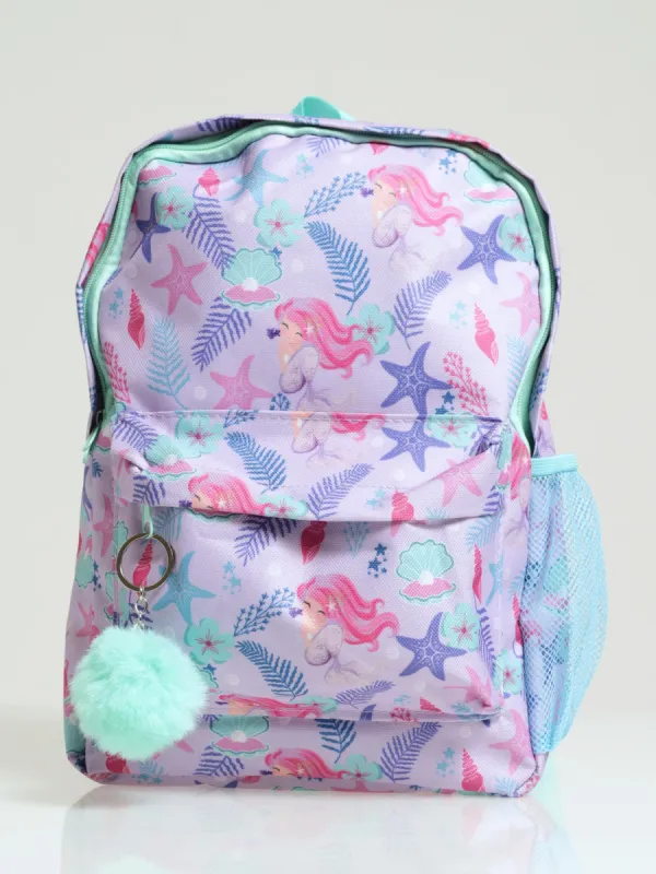 Pre-Girls Mermaid Backpack made by Edgars
