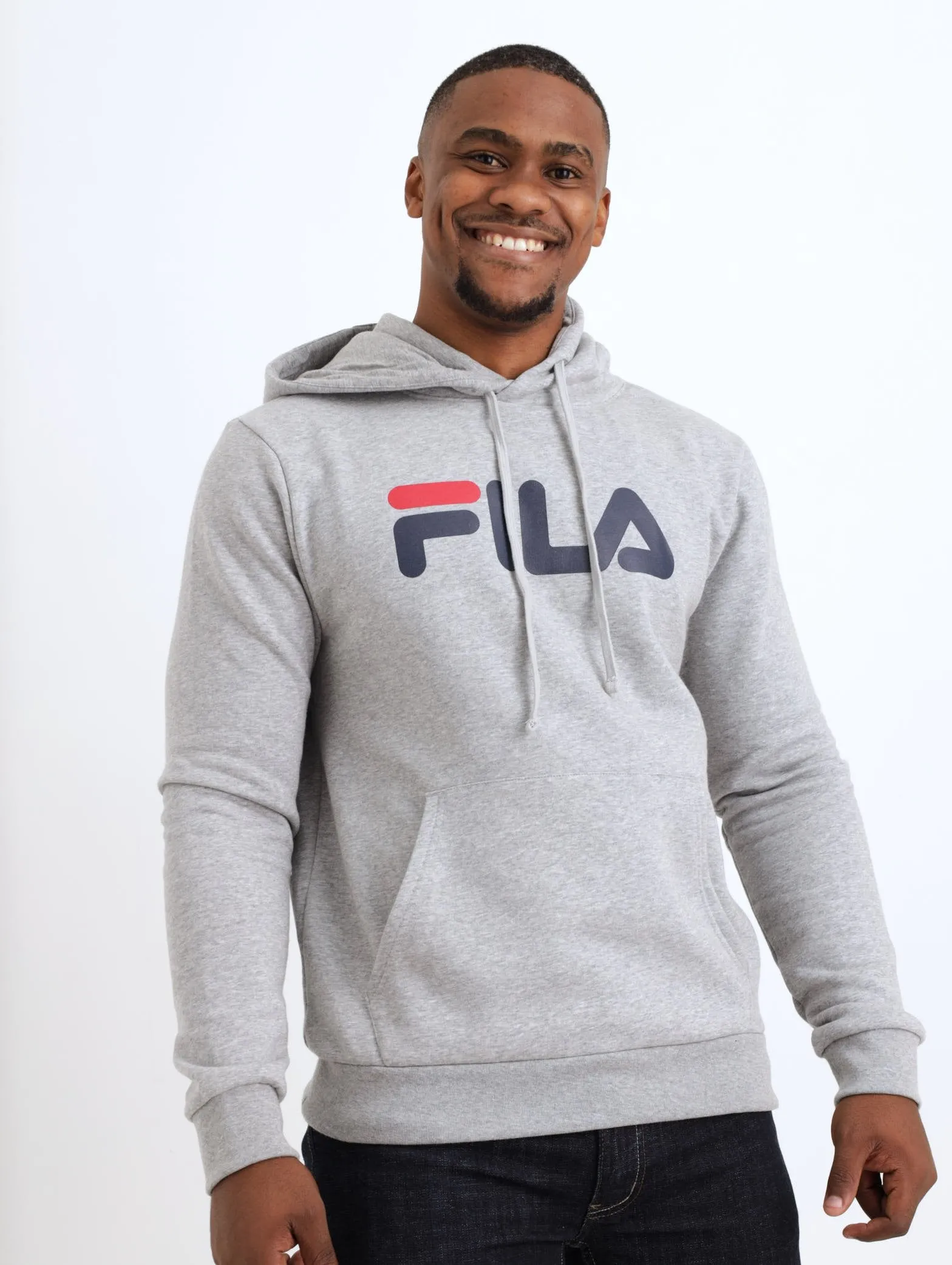 Men's Deckle Hoody - Grey Melange sold by Edgars