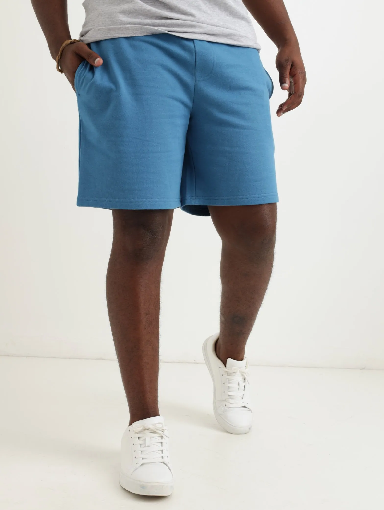 Men's Fleece Short - Blue sold by Edgars