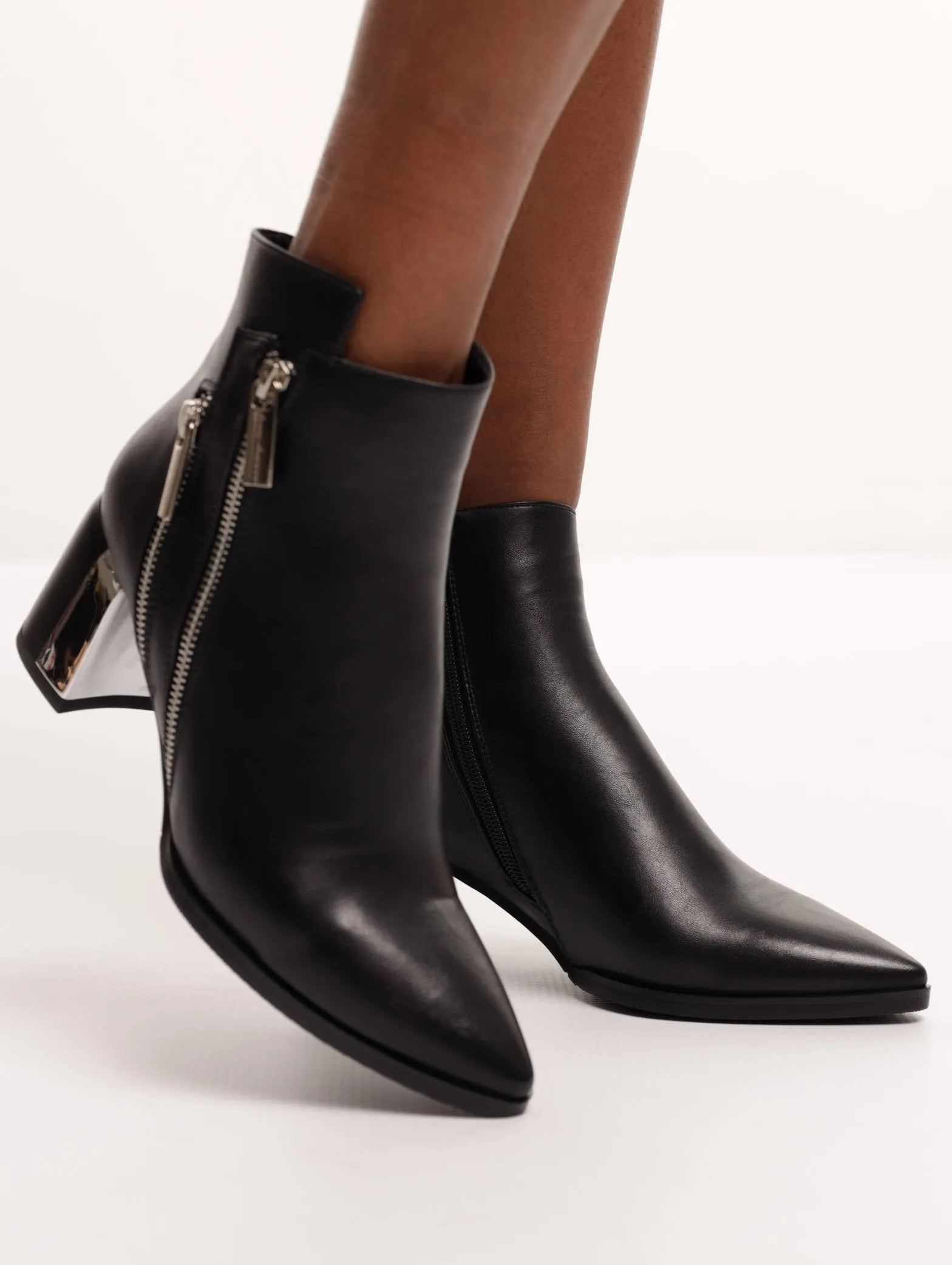 Ladies Double Take Boot - Black sold by Edgars