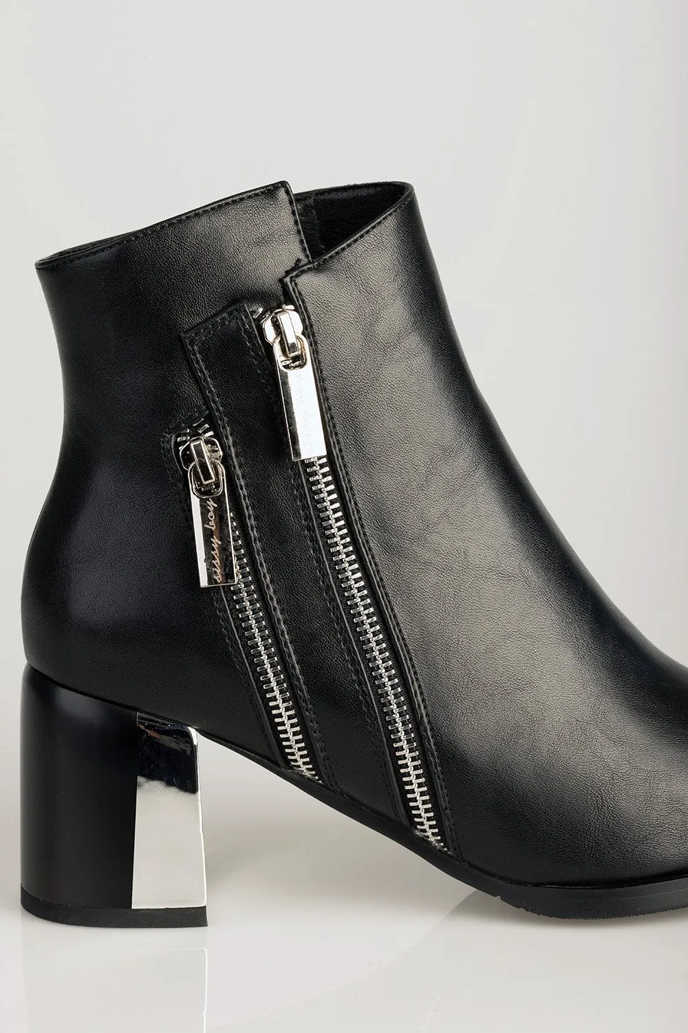 Ladies Double Take Boot - Black sold by Edgars product image thumbnail 3