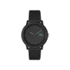 Lacoste Black Watch Case With Black Silicone Strap sold by Edgars