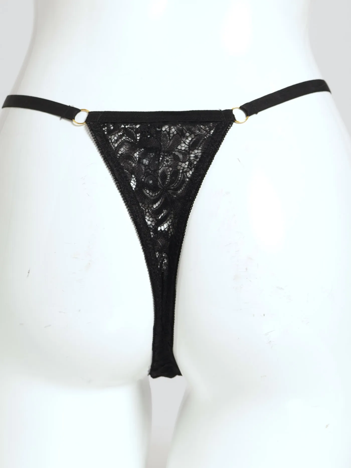 Full Lace Thong - Black sold by Edgars product image thumbnail 2