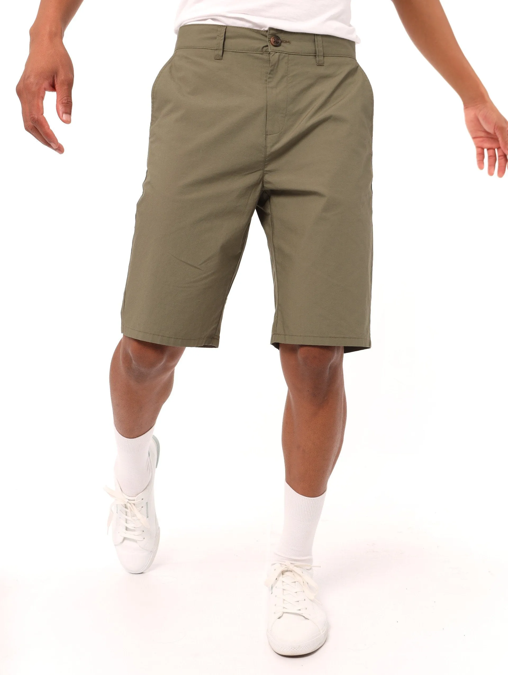 Men's Chino Poplin Short - Khaki sold by Edgars