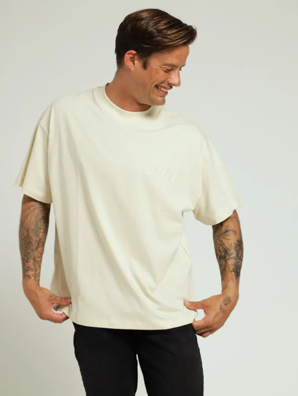 Oversized Tee - Stone sold by Edgars