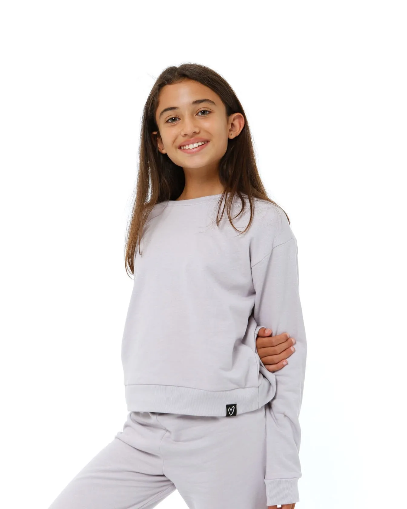 Girls Fleece Top - Misty Lilac sold by Edgars