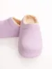 Girls Fur Clog Slipper - Lilac sold by Edgars