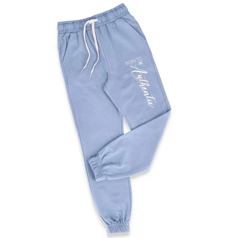 Girls Hi-Waist Jogger - Blue sold by Edgars