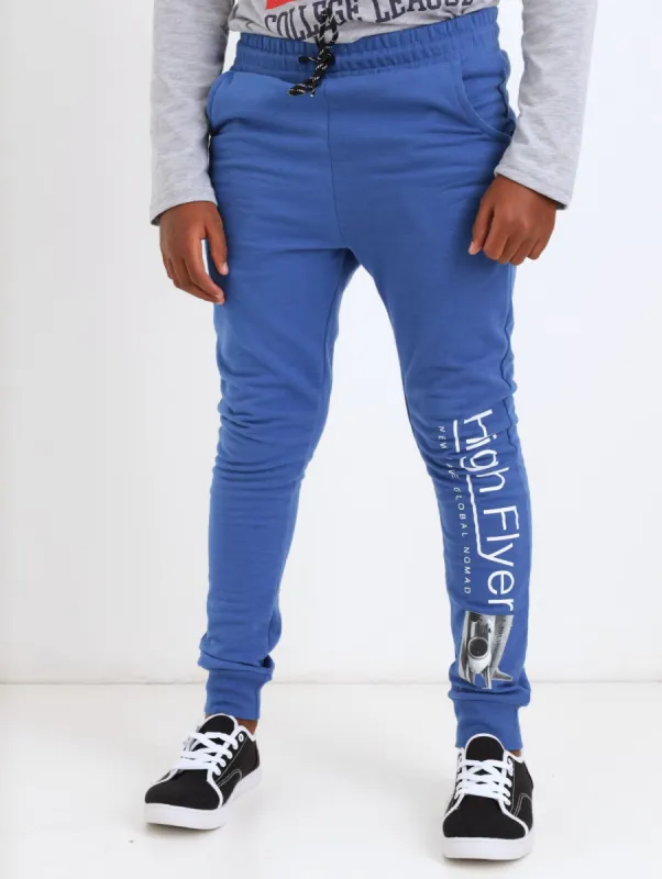 Boys High Flyer Sapphire Jogger - Dark Blue sold by Edgars