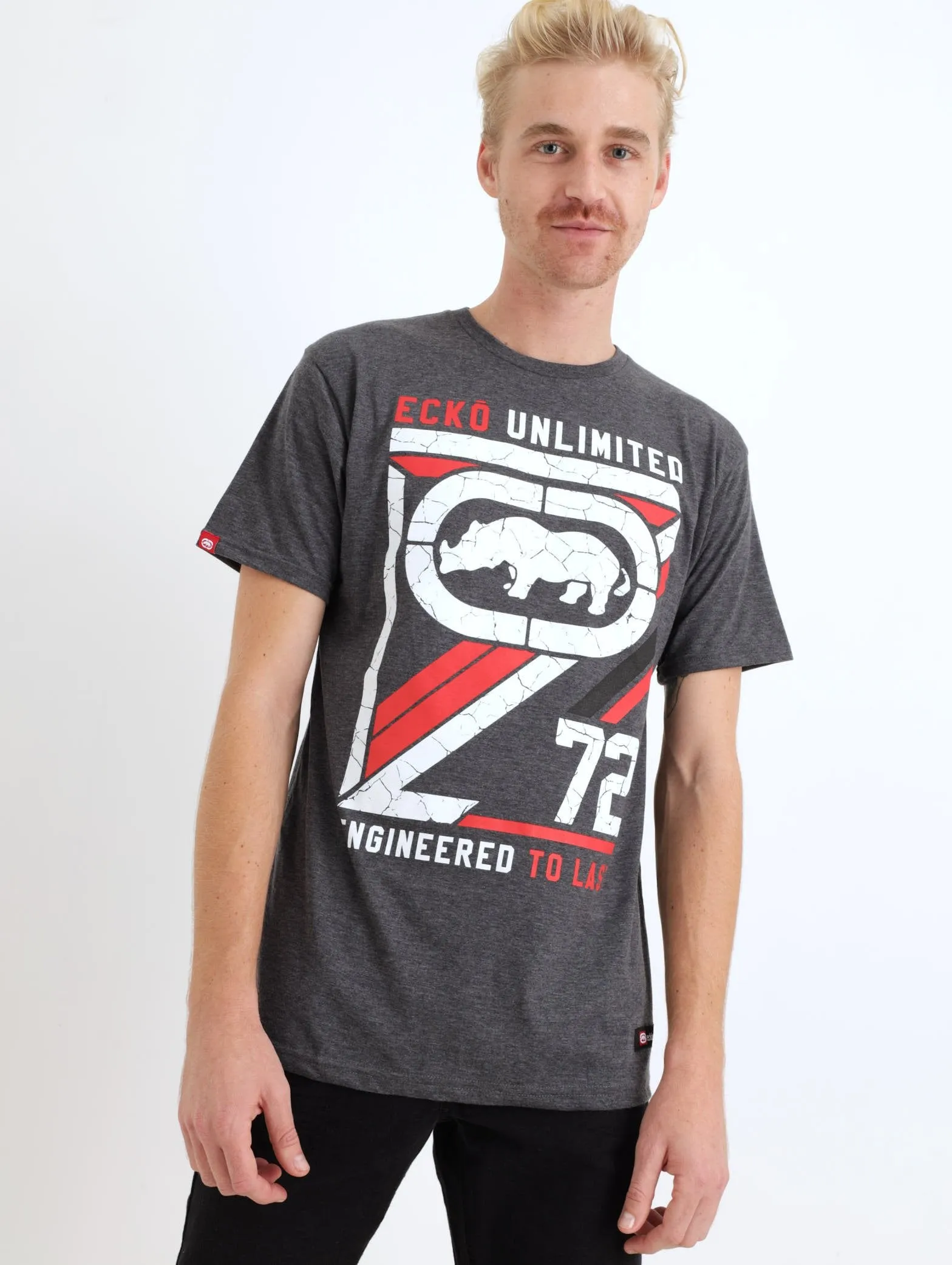 Men's Retro 72 Tee - Charcoal Melange sold by Edgars
