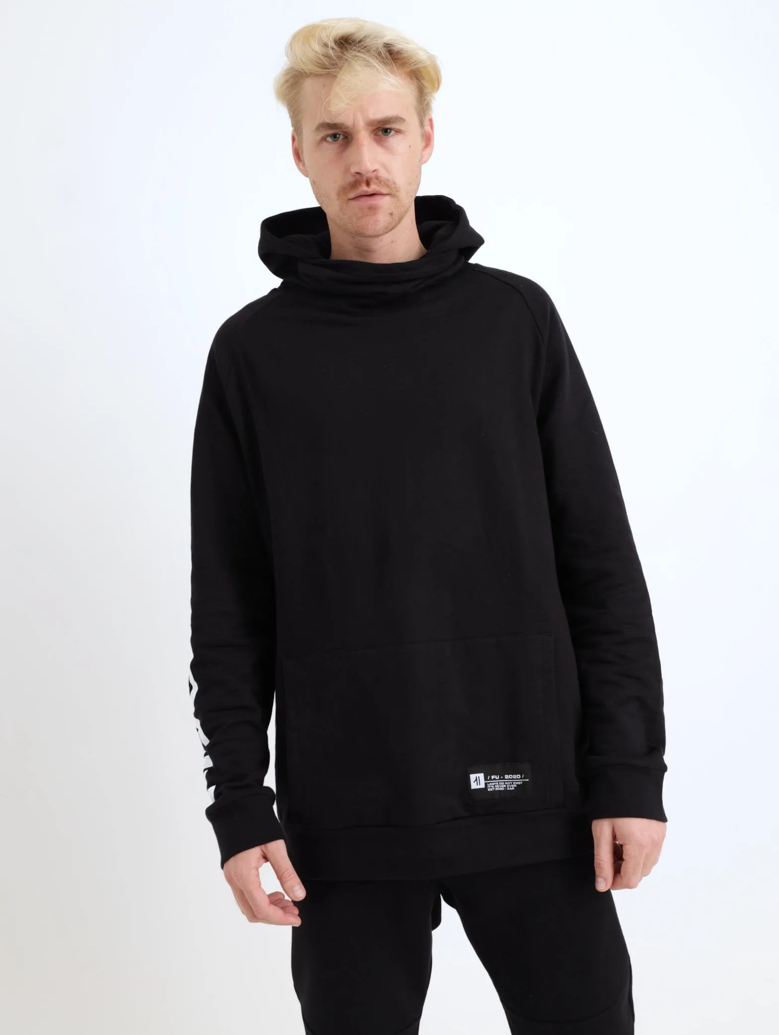 Men's Buff Fleece Hoody - Black sold by Edgars