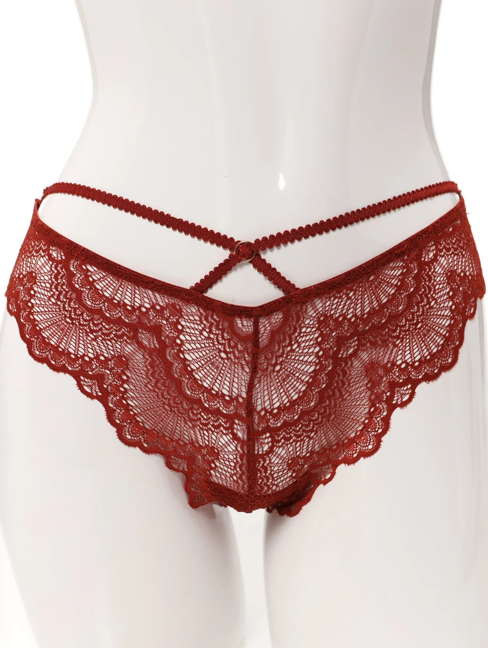 Ladies Brazilian Panty - Rust sold by Edgars