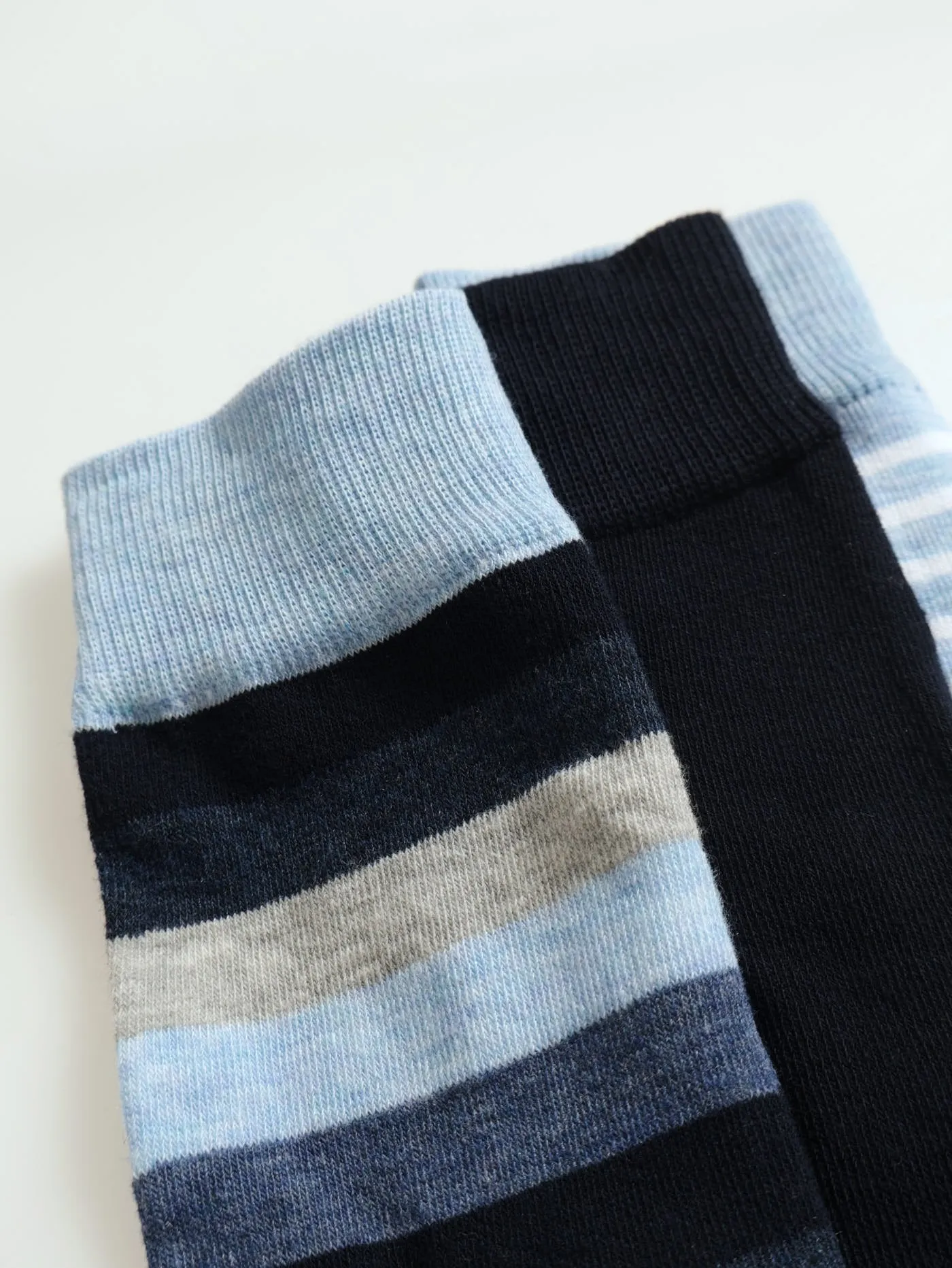 3 Pack Fashion Anklet Socks - Navy /Light Blue sold by Edgars product image thumbnail 2