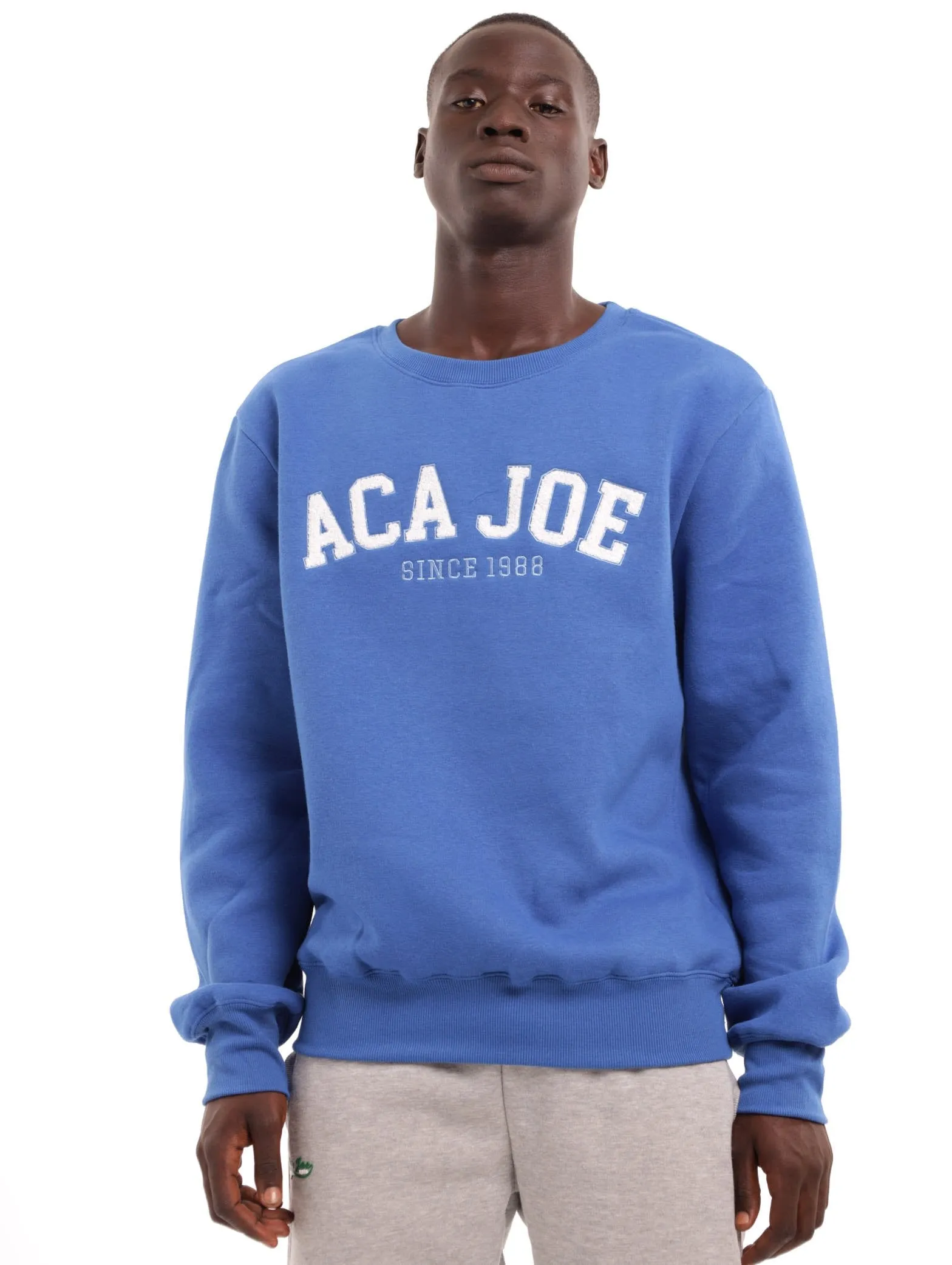 Men's Towel App Crew Pullover - Blue sold by Edgars