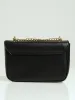 Chain Trim Satchel - Black sold by Edgars