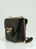 Chain Trim Satchel - Black sold by Edgars