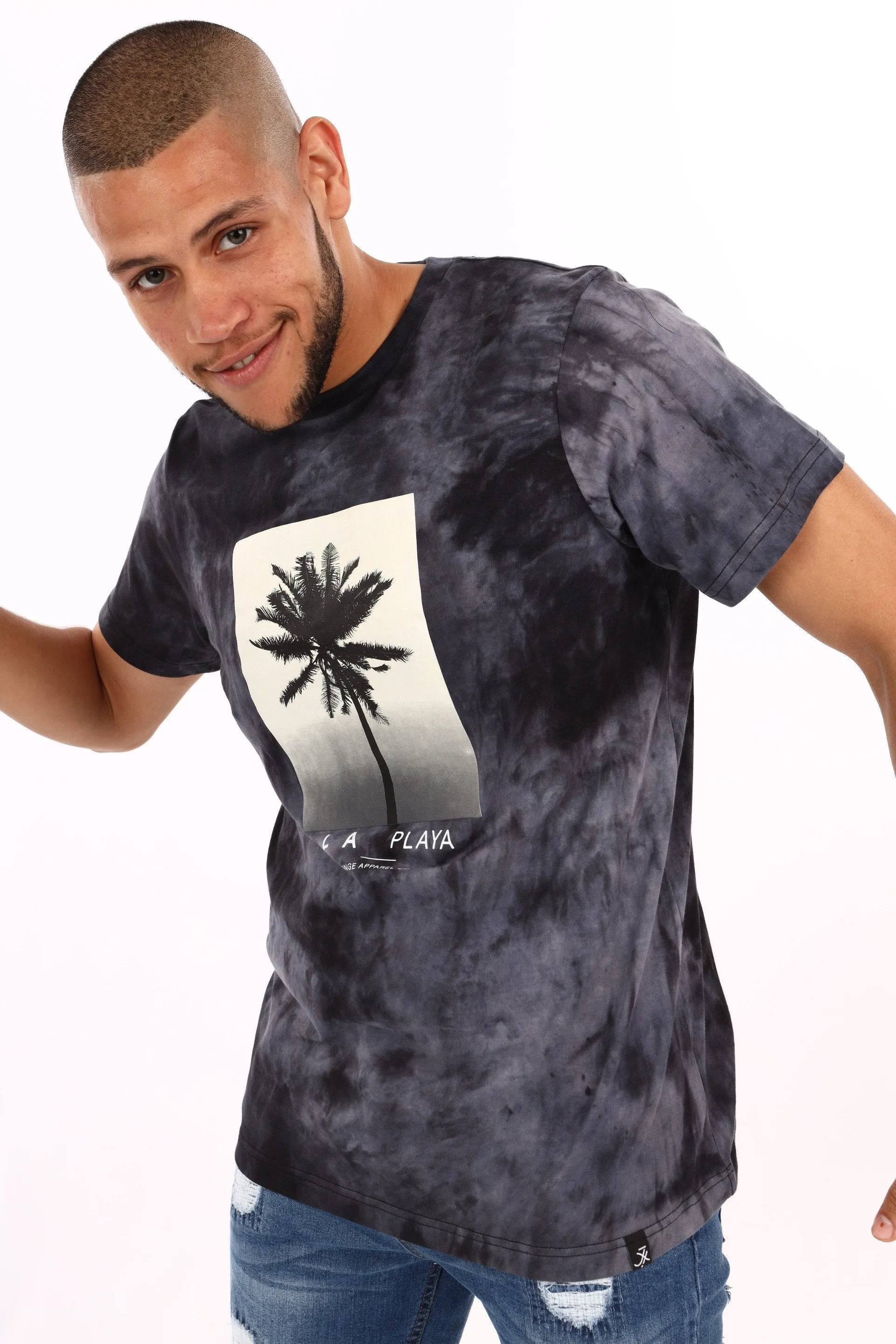 Men's Palm Spectra Tee - Black sold by Edgars