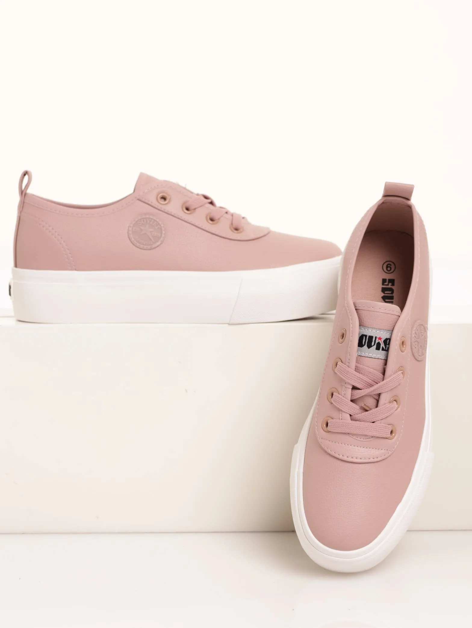 Ladies Soviet Willow Sneaker - Dusty Rose sold by Edgars