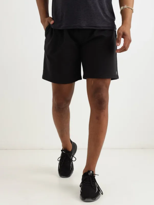 Men's Fleece Short - Black sold by Edgars