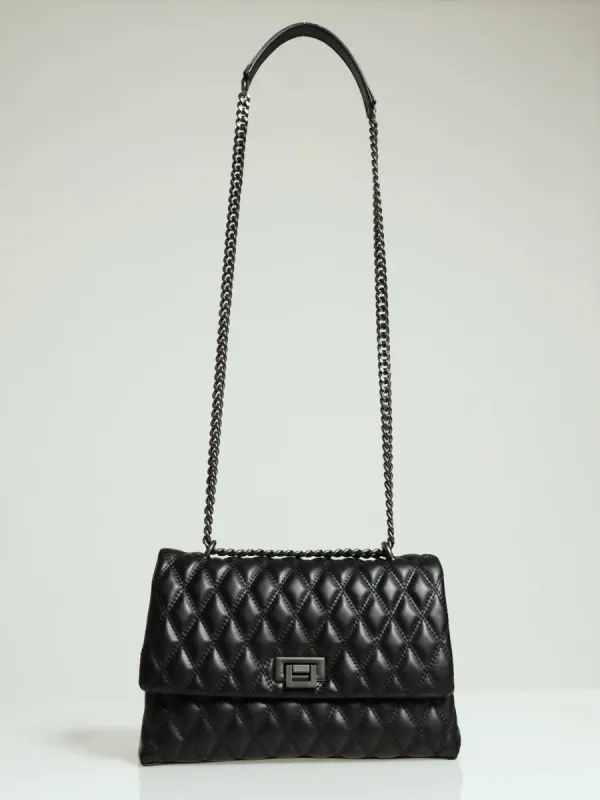 Kedenad Shoulder Bag - Black sold by Edgars 