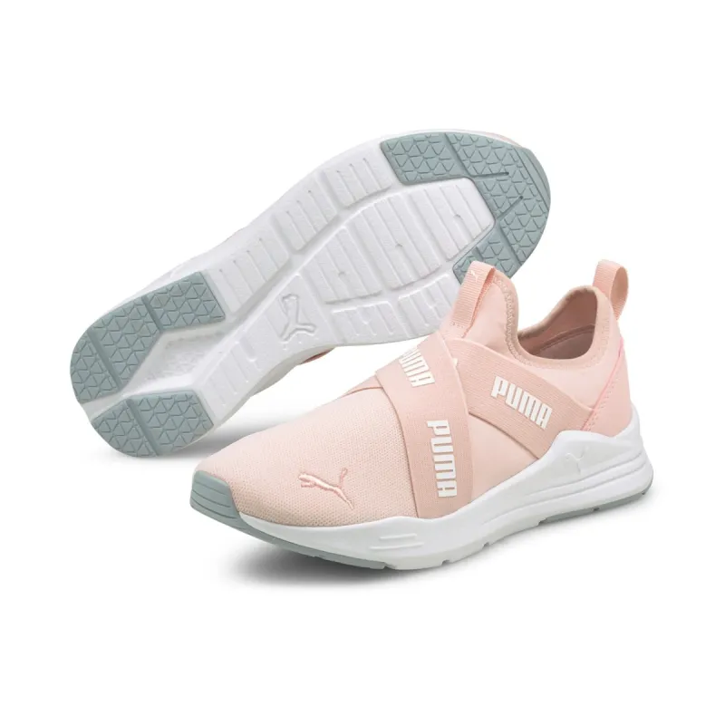 Ladies Light Pink Wired Run Slip on sold by Edgars