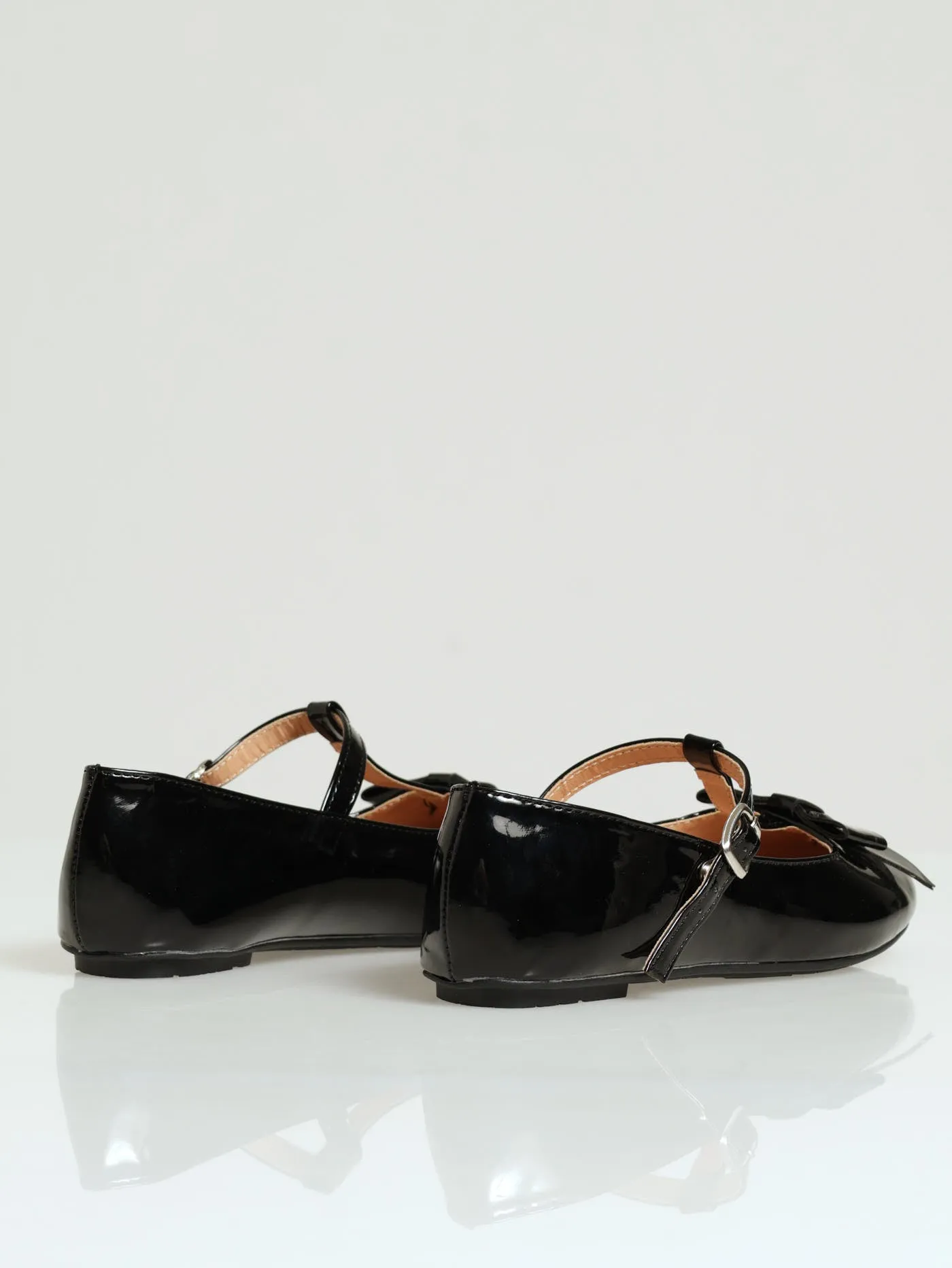 Girls Patent T-Bar Pump - Black sold by Edgars product image thumbnail 4