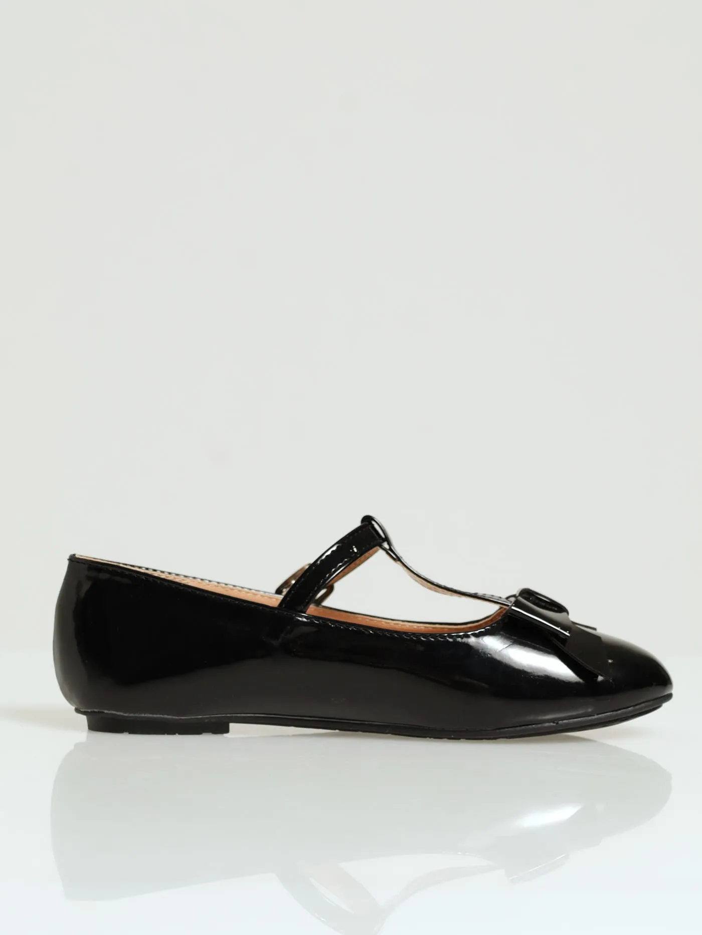 Girls Patent T-Bar Pump - Black sold by Edgars product image thumbnail 3