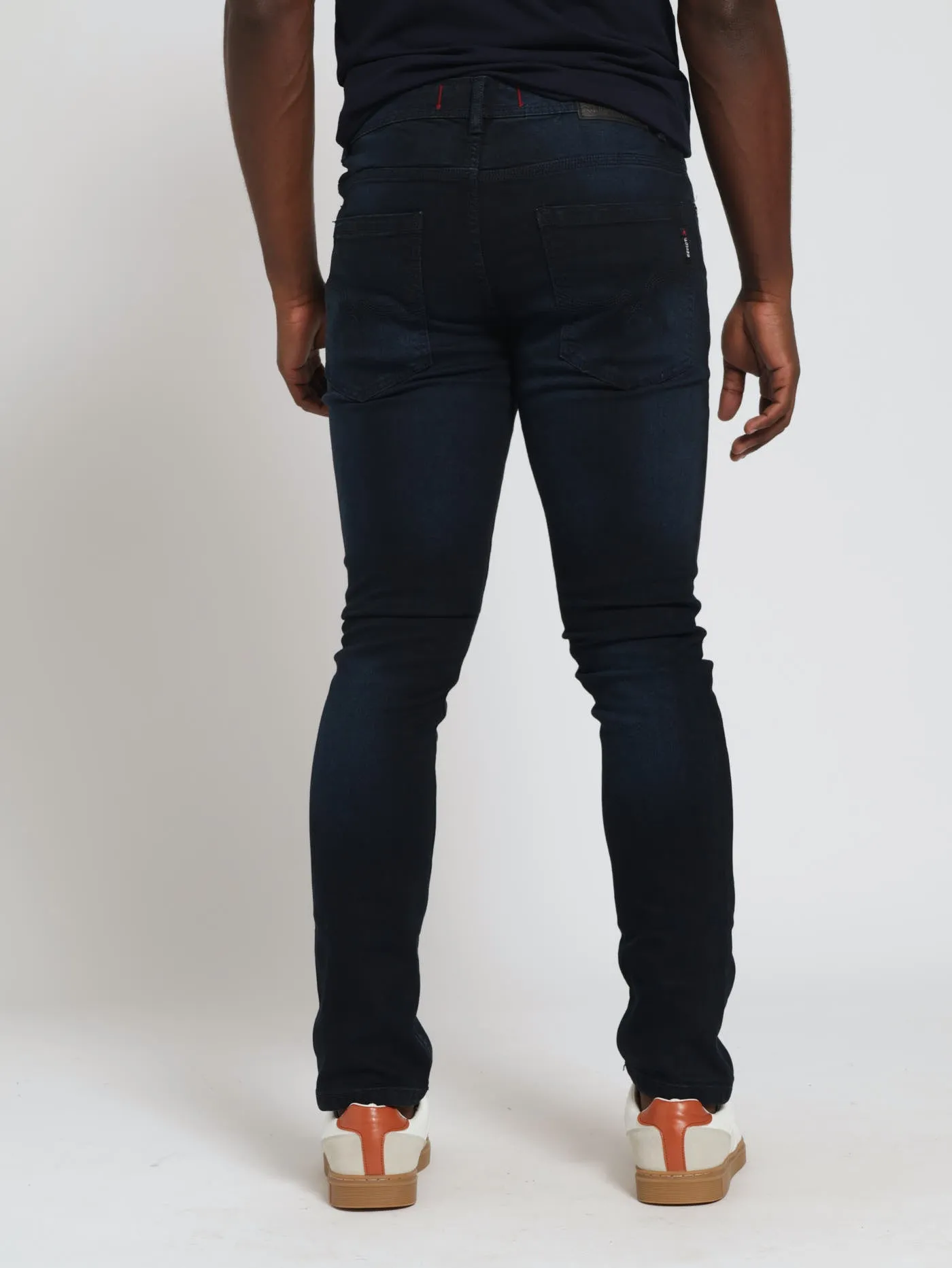 Callahan Slim Denim Jean - Blue/Black sold by Edgars product image thumbnail 3