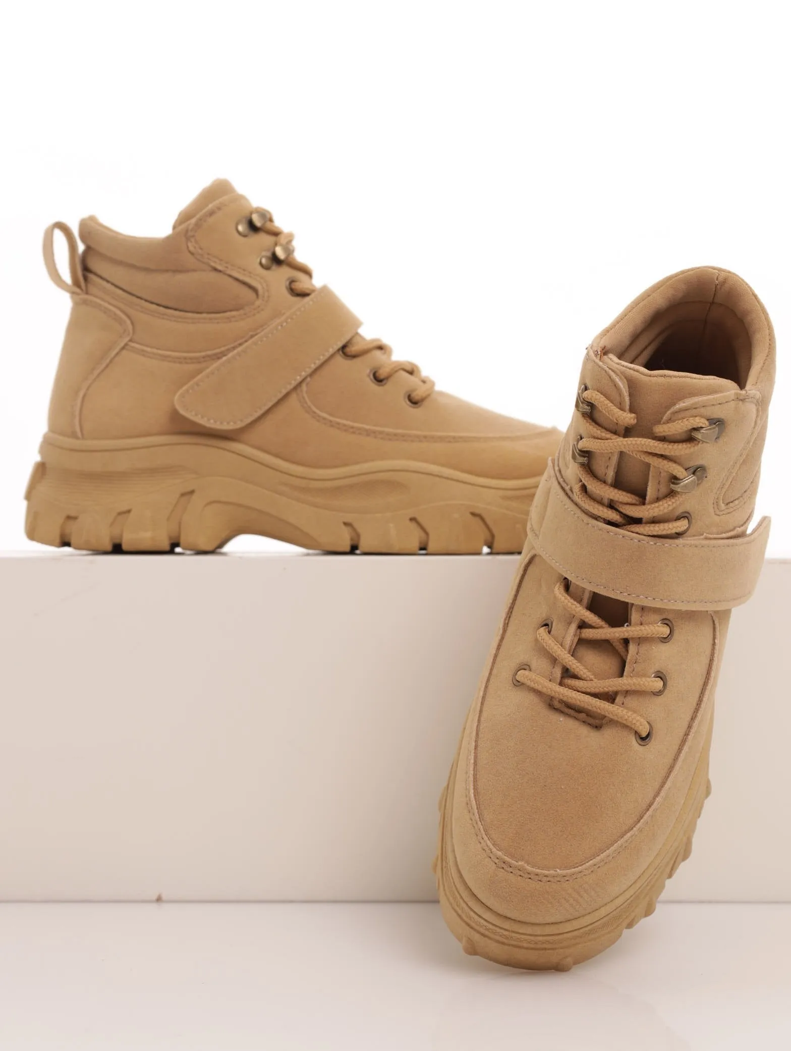 Ladies Hiker Ankle-Boot - Taupe sold by Edgars