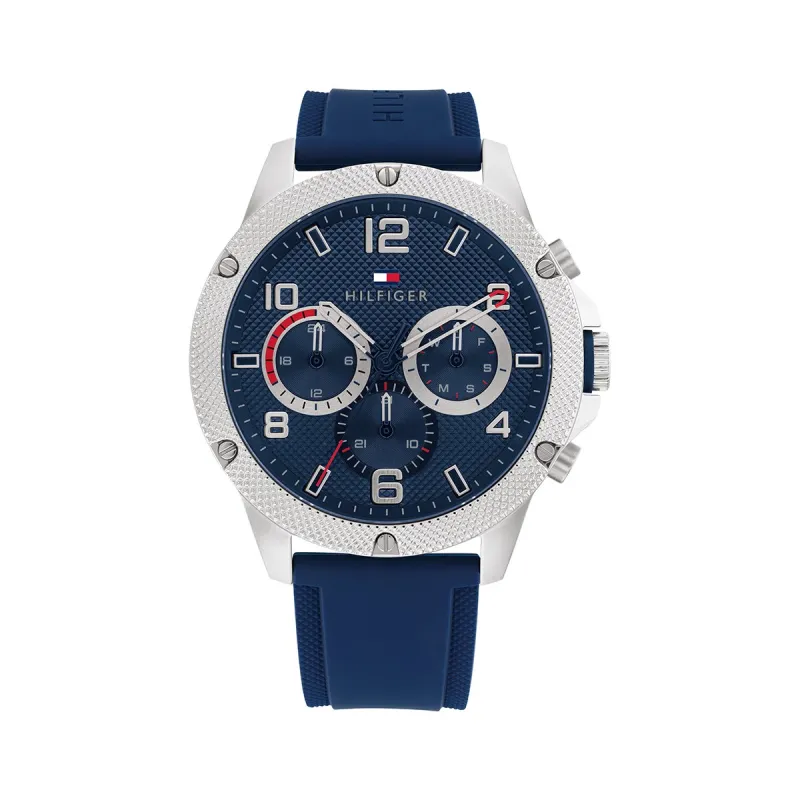 Blaze 46Mm Watch Case With Blue Dial And Blue Silicone Strap sold by Edgars