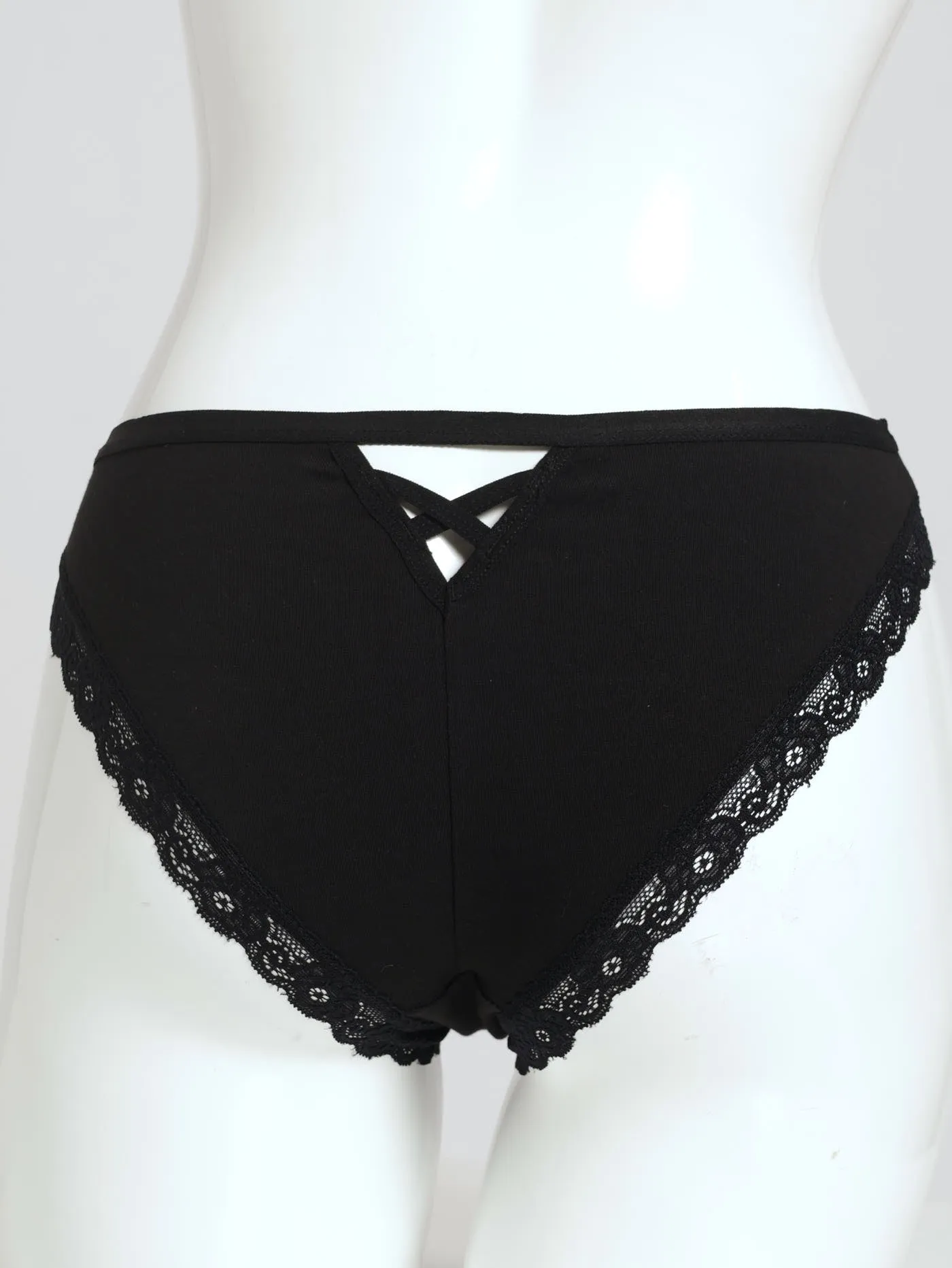 3 Pack Cotton Stretch Brazilian Panty - Navy/Mocha/Black sold by Edgars product image thumbnail 3