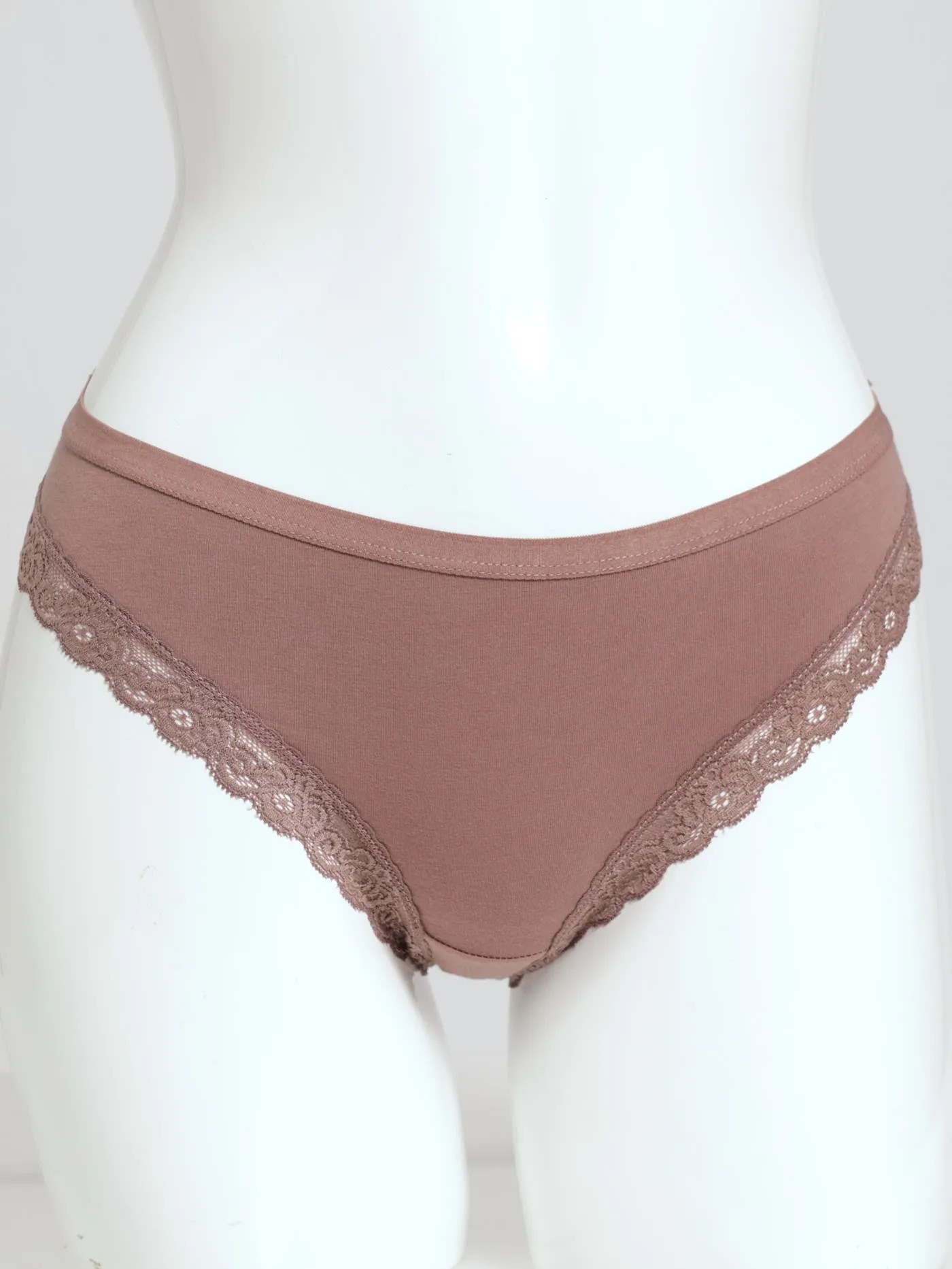 3 Pack Cotton Stretch Brazilian Panty - Navy/Mocha/Black sold by Edgars product image thumbnail 4