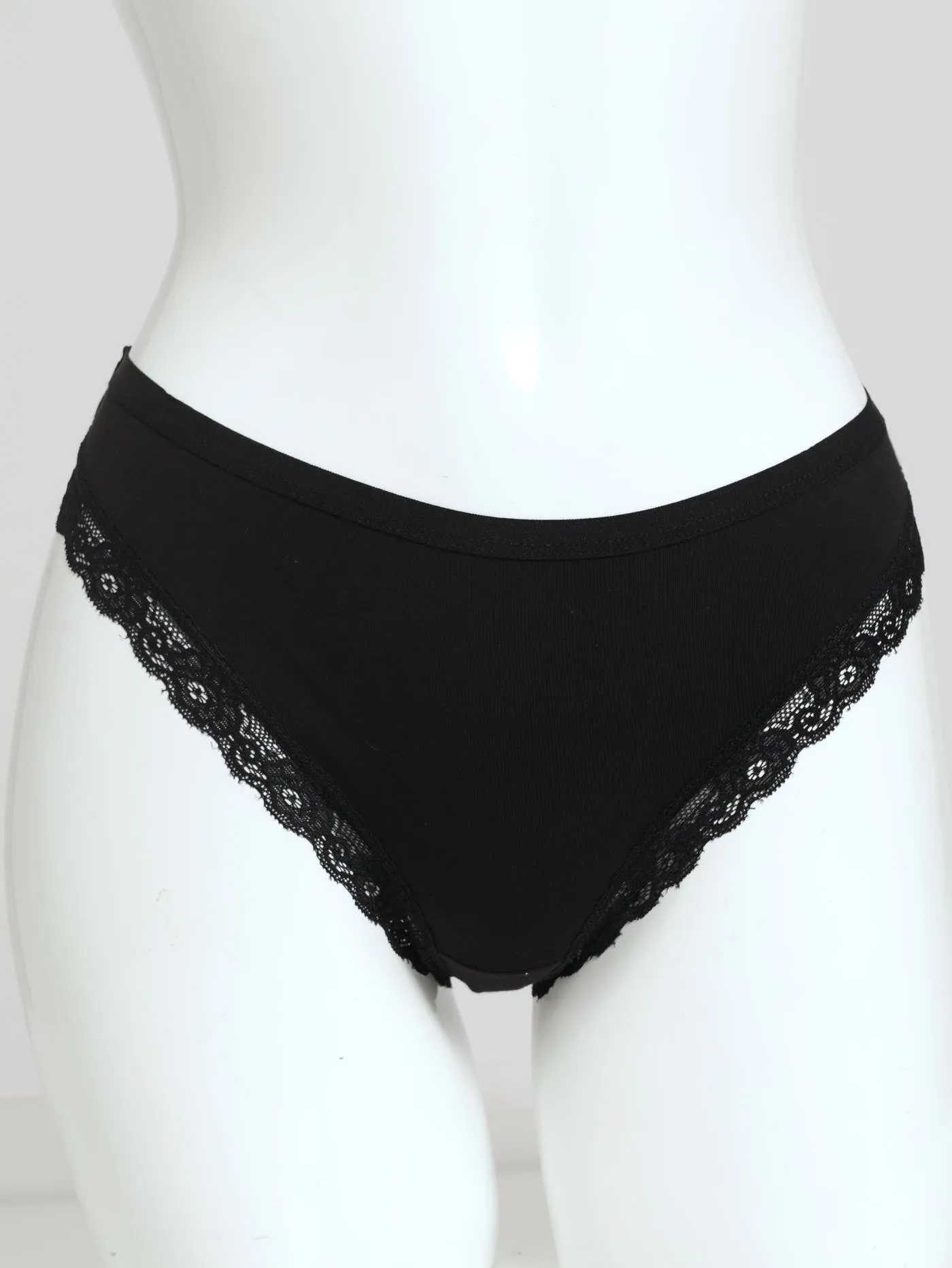 3 Pack Cotton Stretch Brazilian Panty - Navy/Mocha/Black sold by Edgars product image thumbnail 2