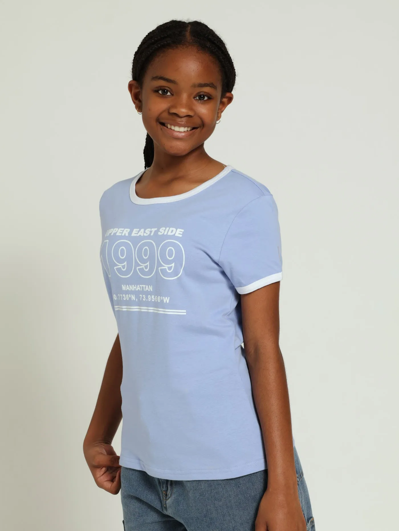 Girls Regular Tee - Blue sold by Edgars product image thumbnail 2