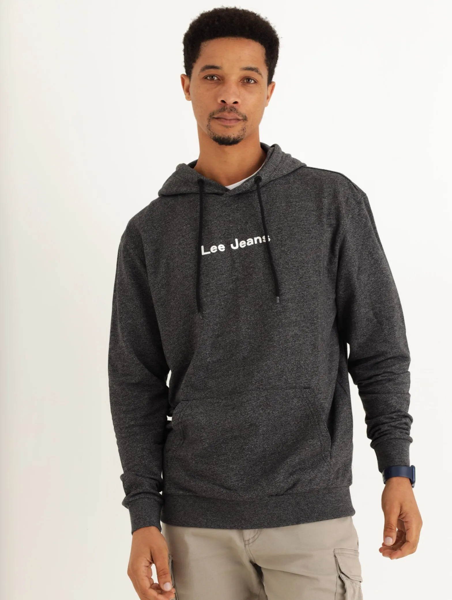 Men's Jasper Logo Hooded Tracktop - Black sold by Edgars