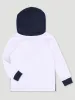 Pre-Boys Urban Ombre Hoody - Navy/White sold by Edgars