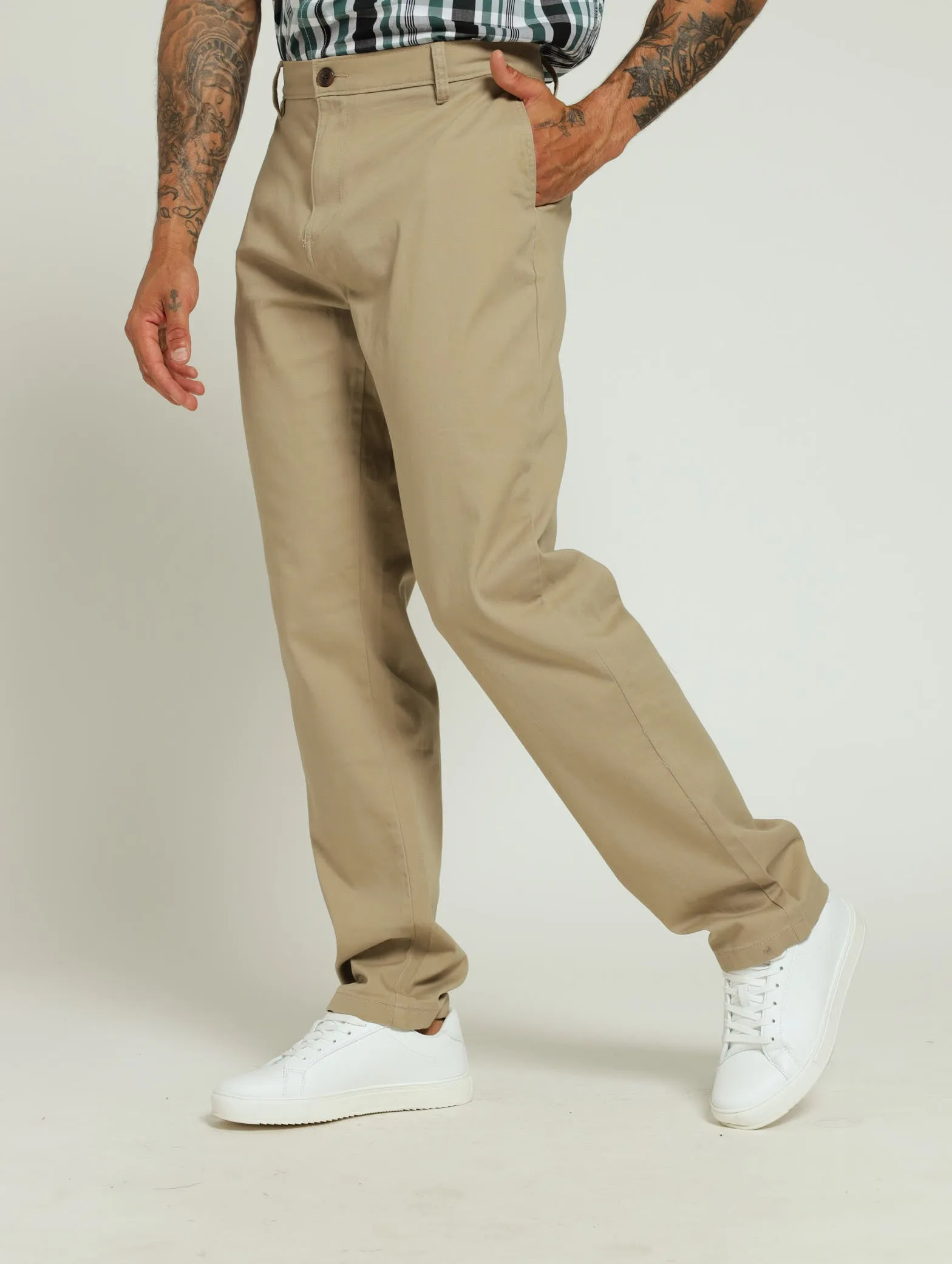 Basic Fit Chino - Stone sold by Edgars product image thumbnail 2
