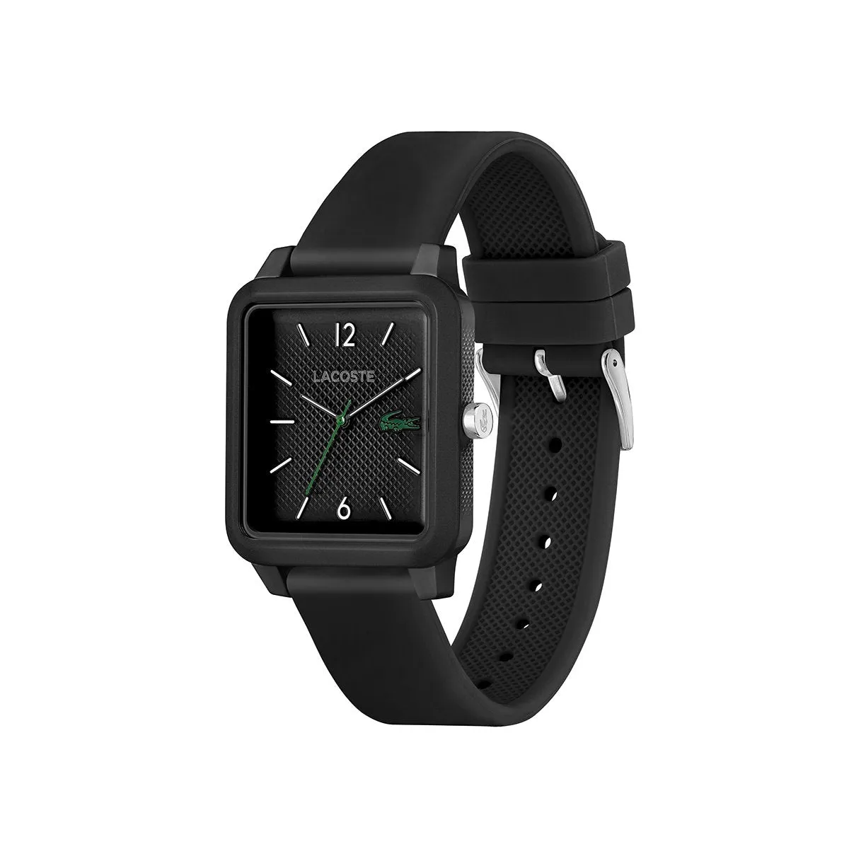 Lacoste Black Watch Case With Black Silicone Strap sold by Edgars product image thumbnail 2