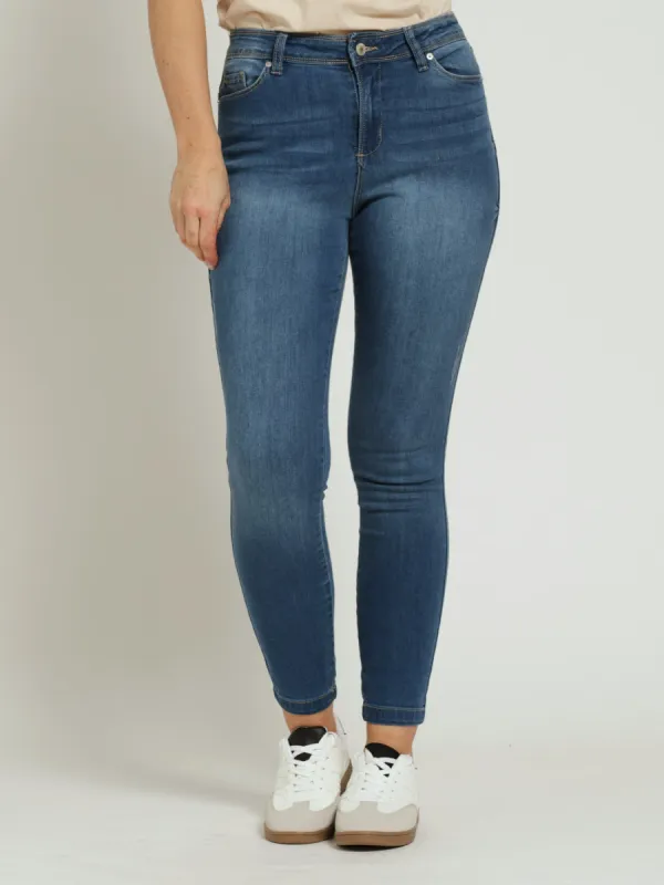 Push-Up Super Soft Premium Skinny Jean - Medium Wash sold by Edgars