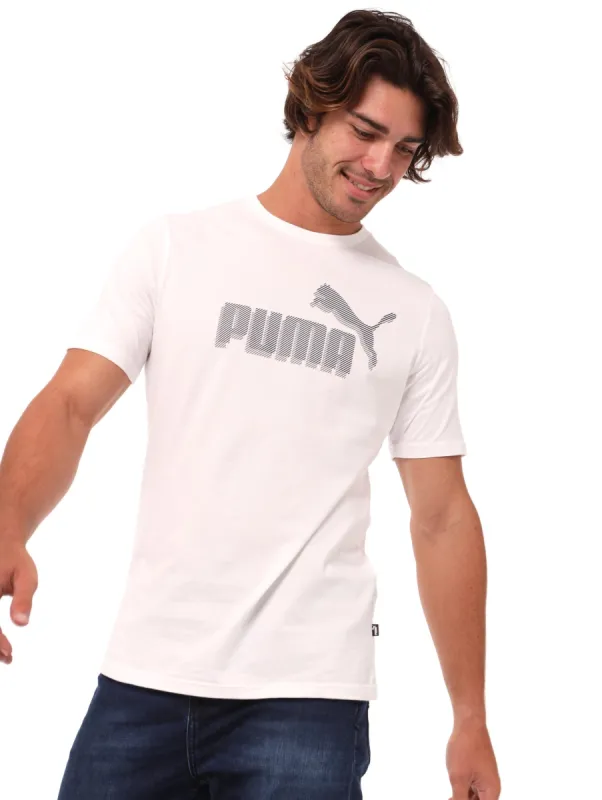 Men's Reflected Graphic Tee - White sold by Edgars