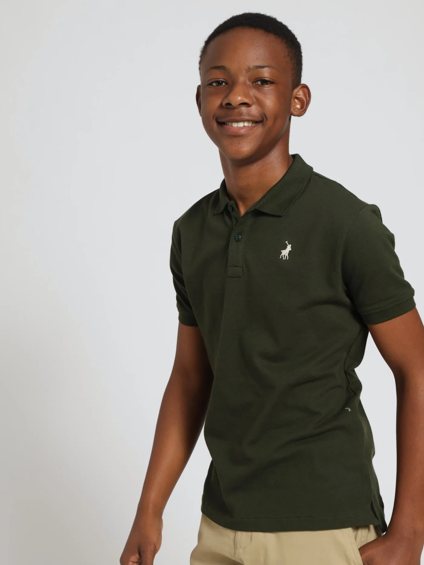 Boys Austin Golfer - Olive sold by Edgars product image thumbnail 3