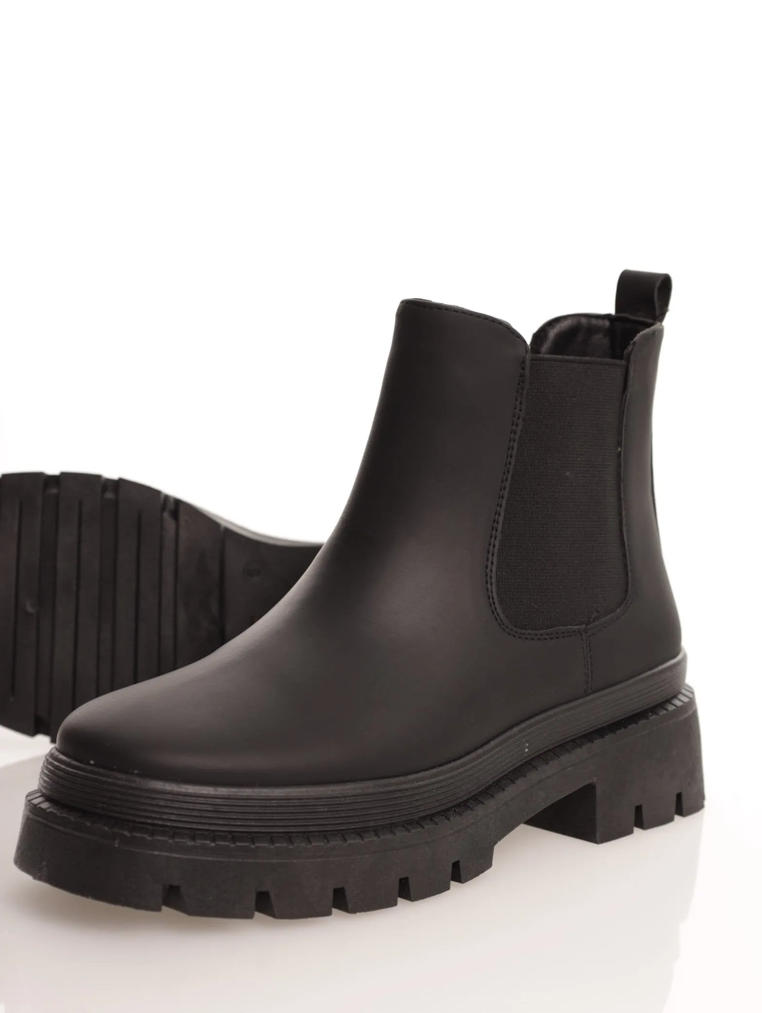 Ladies Ankle Chelsea Boot - Black sold by Edgars