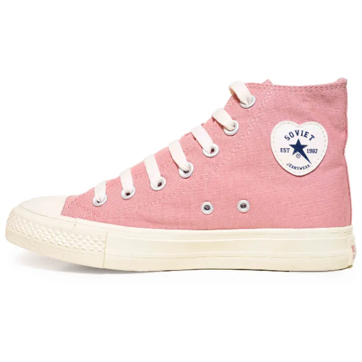 Ladies L Viper Hi Cut Sneaker - Pink sold by Edgars