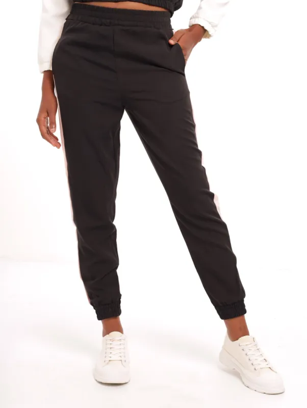 Ladies Colour Block Woven Jogger sold by Edgars