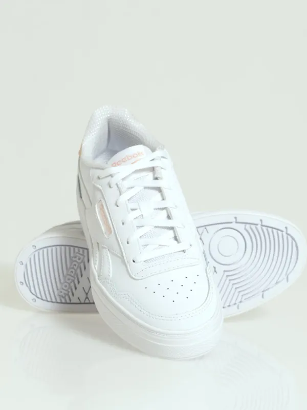 Court Advance Bold Sneaker - White sold by Edgars