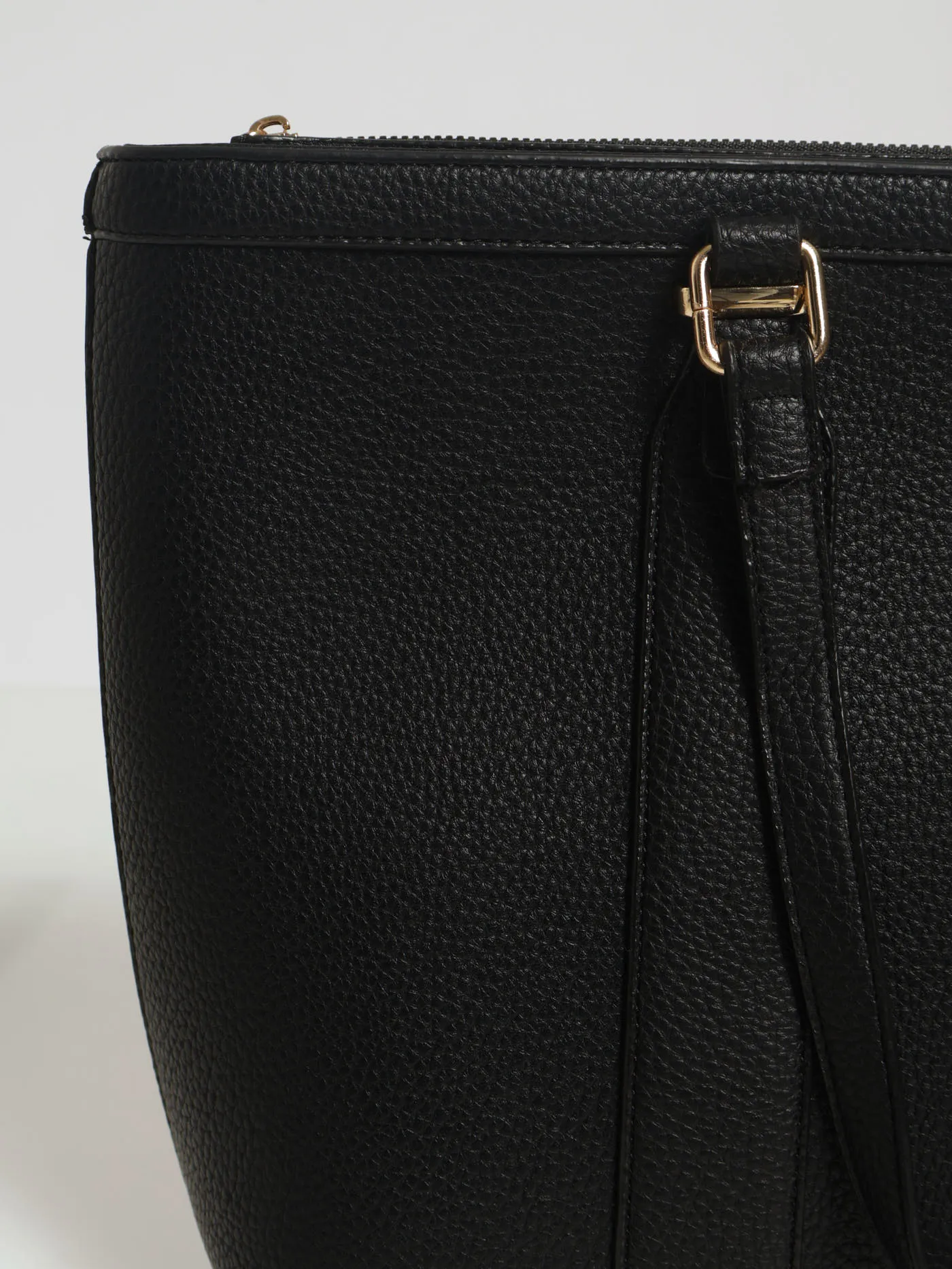 Gold Pebble Shopper Bag - Black sold by Edgars product image thumbnail 3